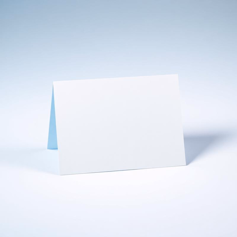 Blue Foil Greeting Card