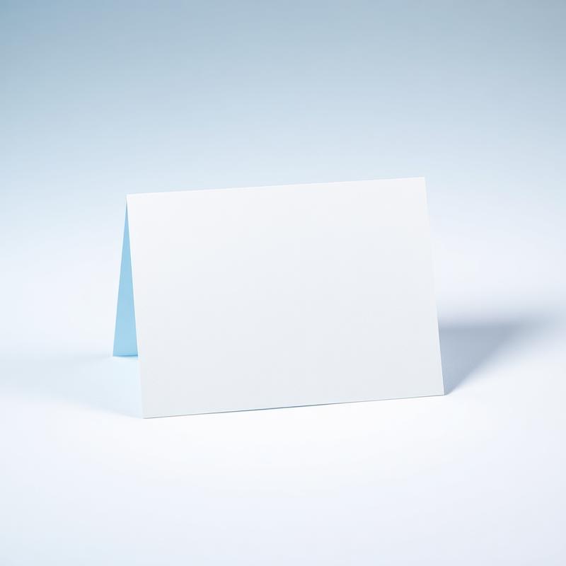 Blue Foil Greeting Card